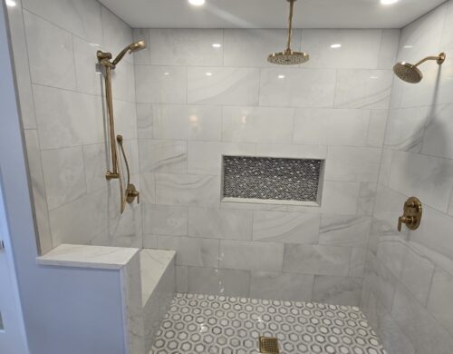 master bathroom remodeling project in Sewell, NJ