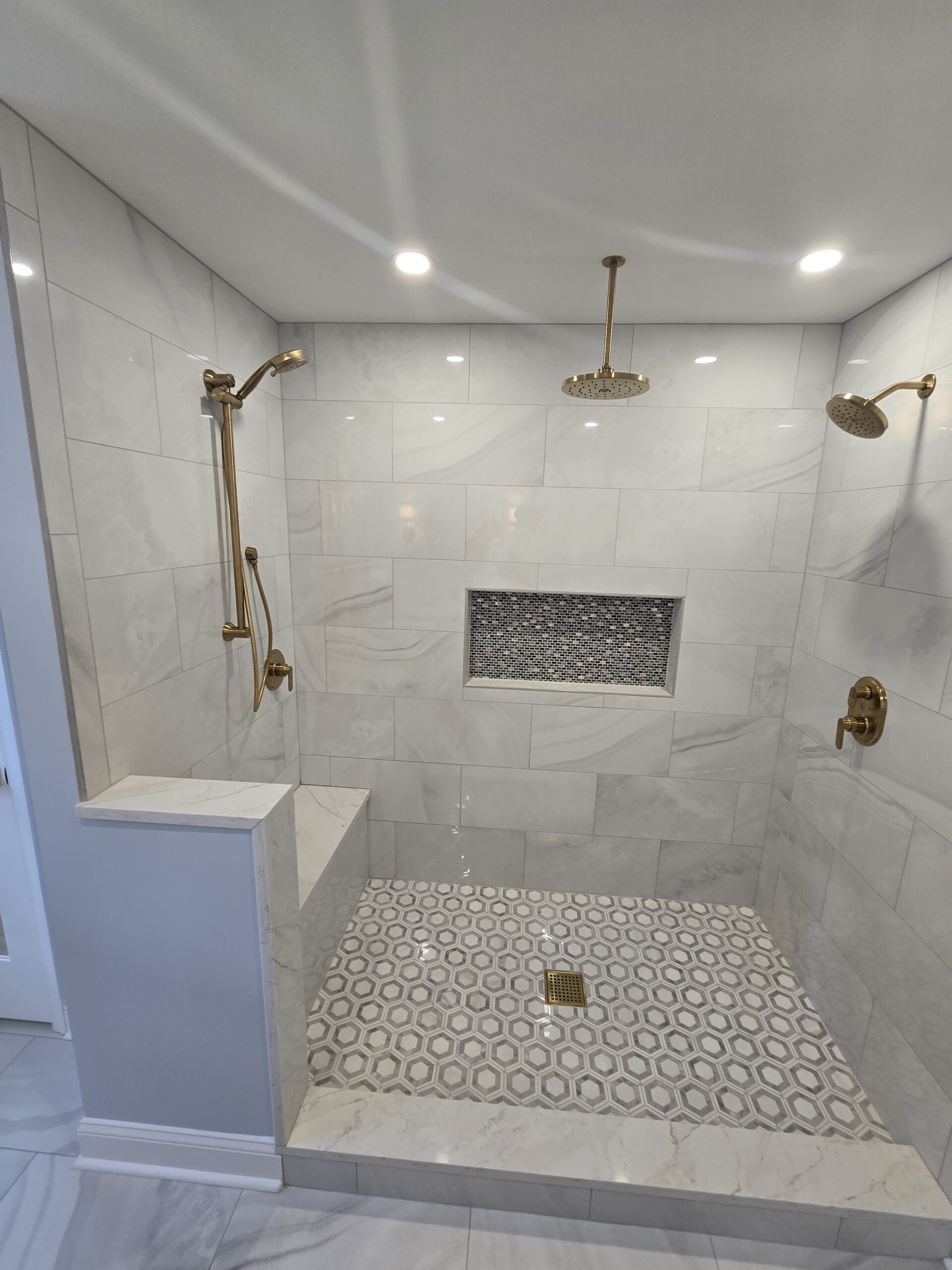 master bathroom remodeling project in Sewell, NJ