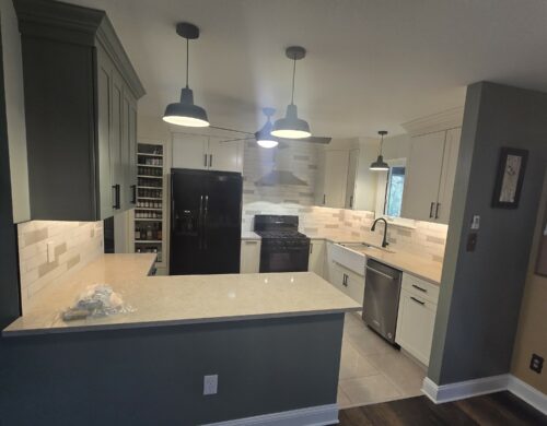 kitchen renovation project in Atco, New Jersey